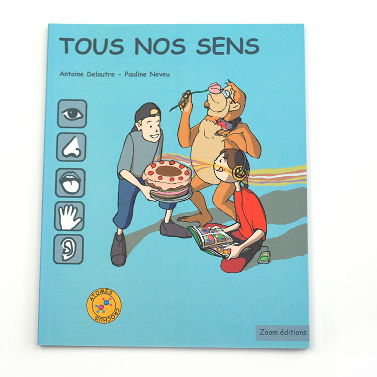 livre BD sur les 5 sens